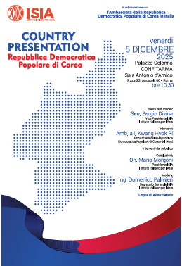 ISIA: presentazione del sistema Paese: la Corea